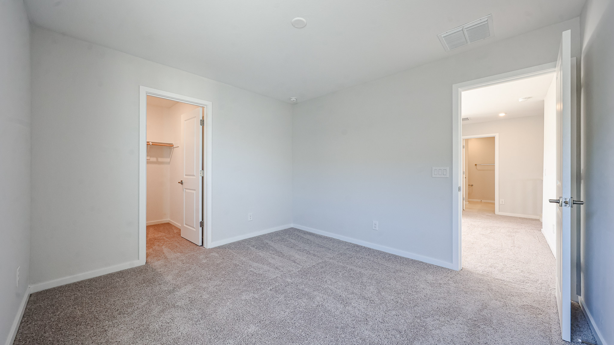 A room with white walls.