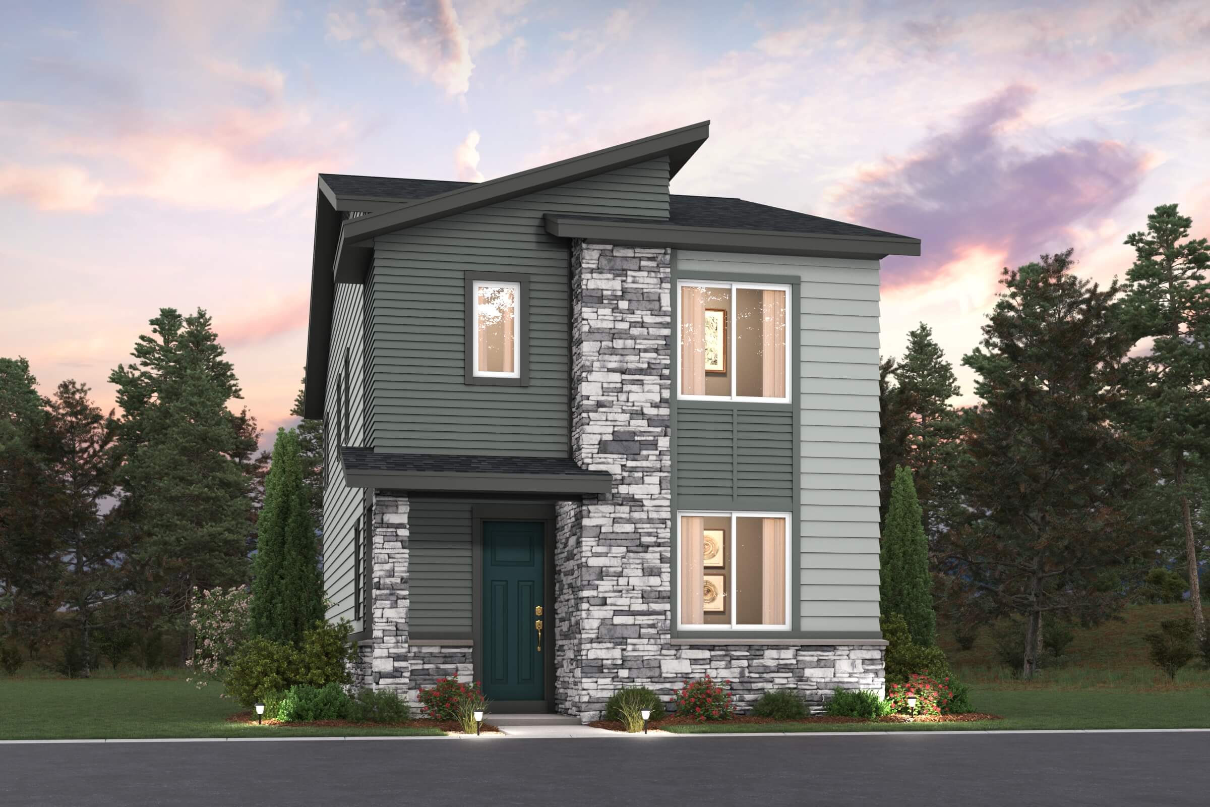 The Bellmont Elevation B 