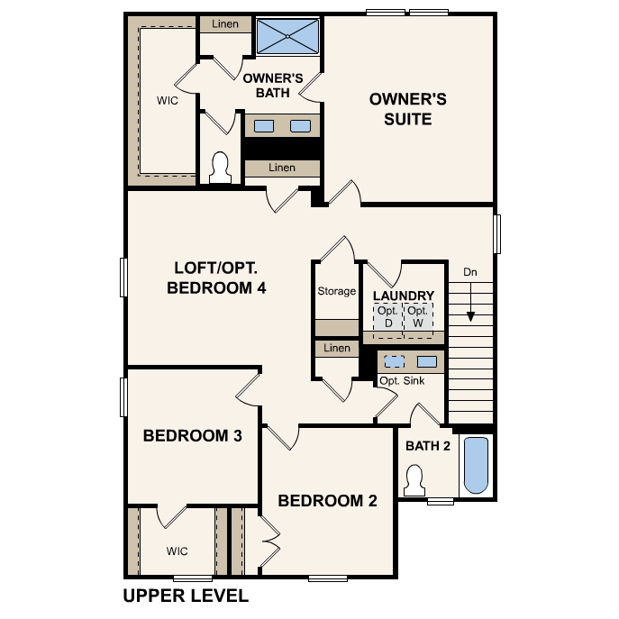 Oak Second Floor